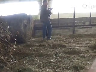 But She Stayed Up While Dog Lapped Up And Into Her