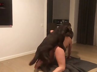 Dog Screaming Fuck