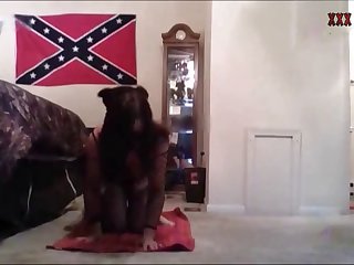 Ebony Woman Fuck Dog