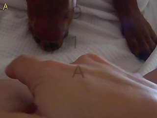 Girl Teaches Her Dog To Fuck